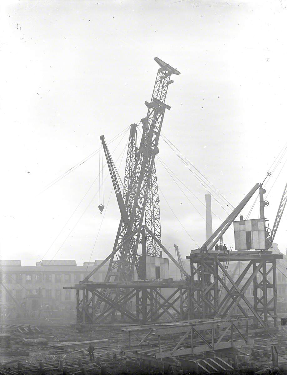 Reconstruction of North Yard slips 2 and 3 and erection of Arrol gantry ...