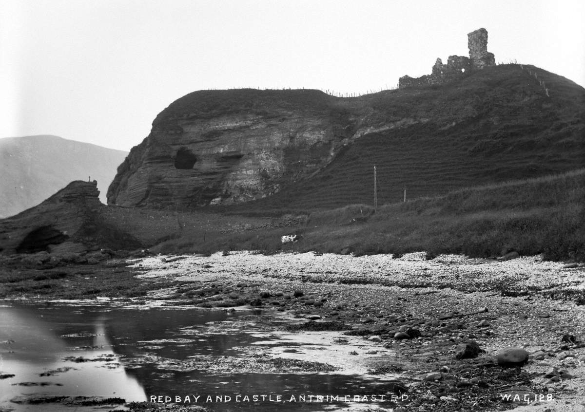Red Bay and Castle, Antrim Coast Road