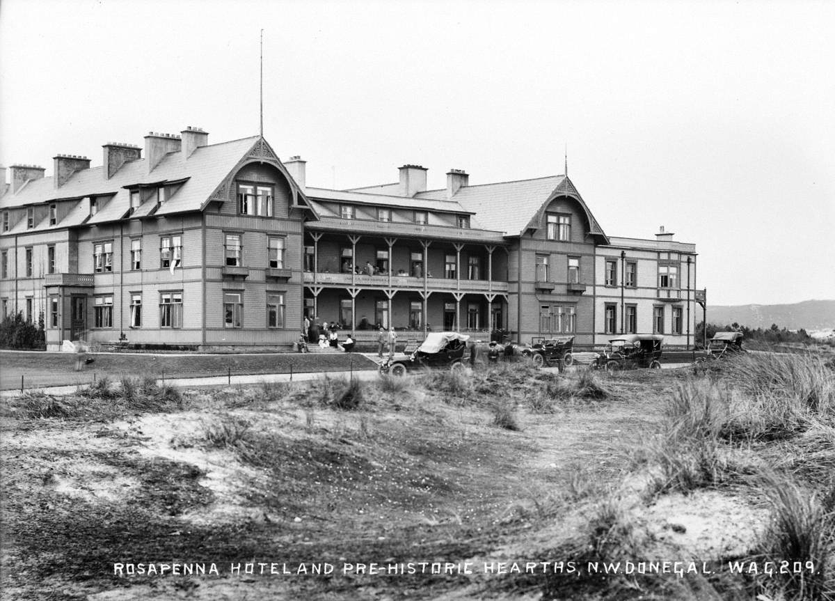 Rosapenna Hotel and Prehistoric Hearths, North West Donegal