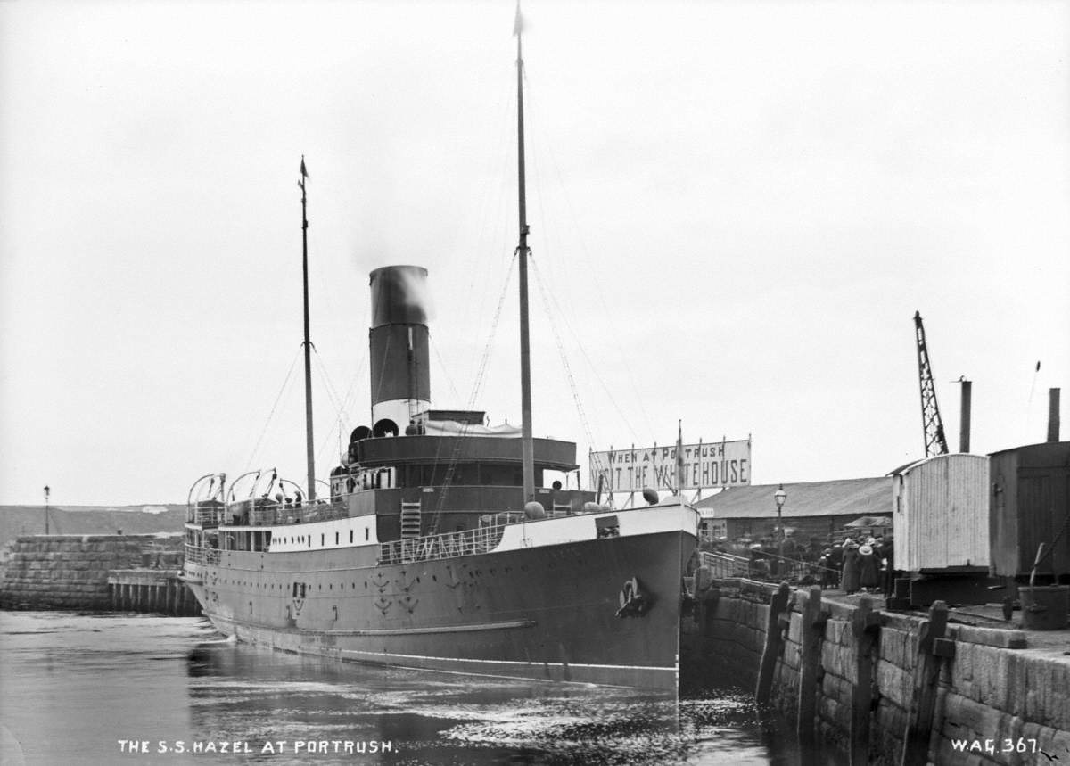 The SS 'Hazel' at Portrush