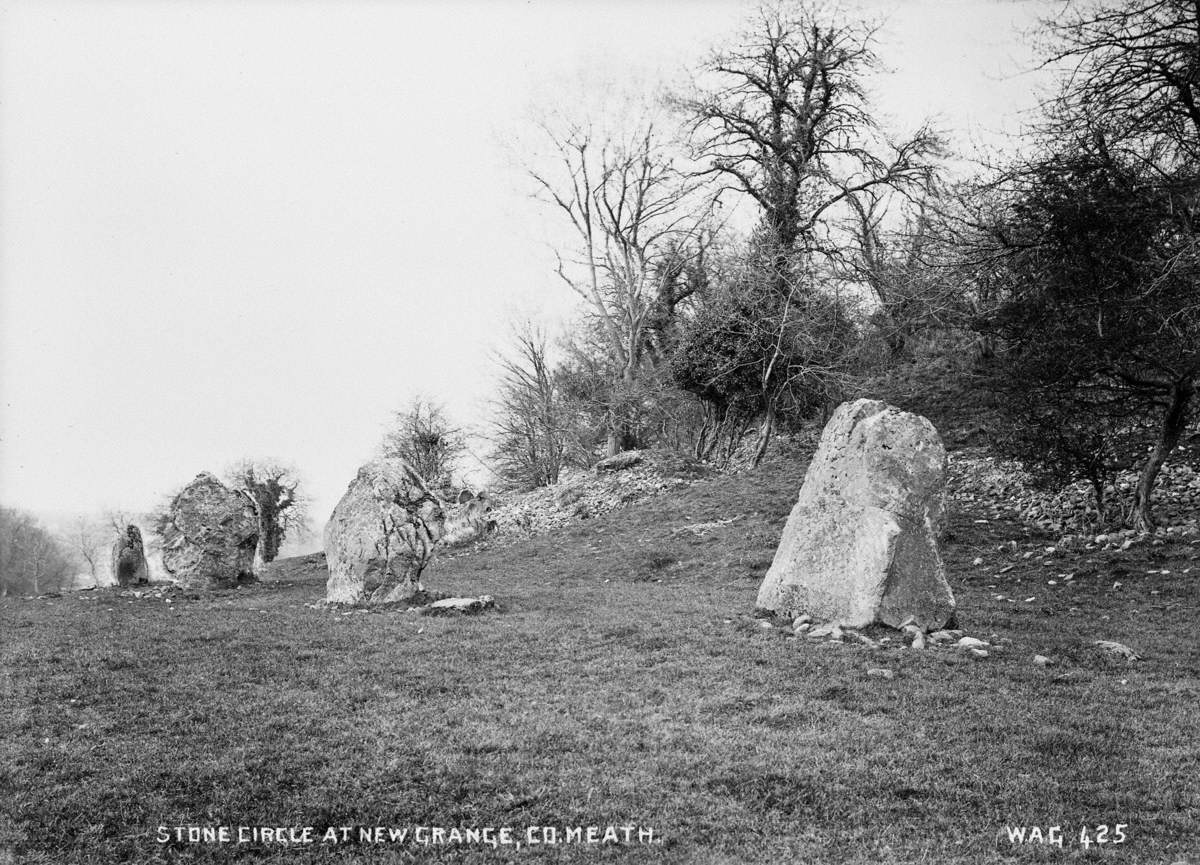 Stone Circle at New Grange, Co. Meath