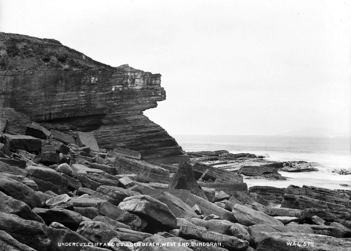 Undercut Cliff and Boulder Beach, West End, Bundoran