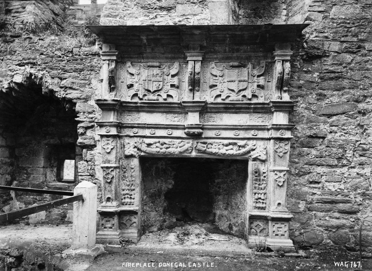 Fireplace, Donegal Castle