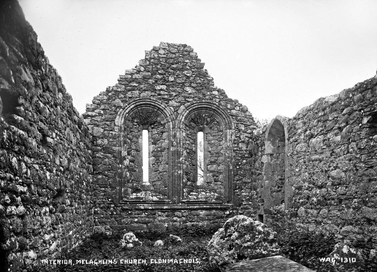 Interior, Melaghlin's Church, Clonmacnois