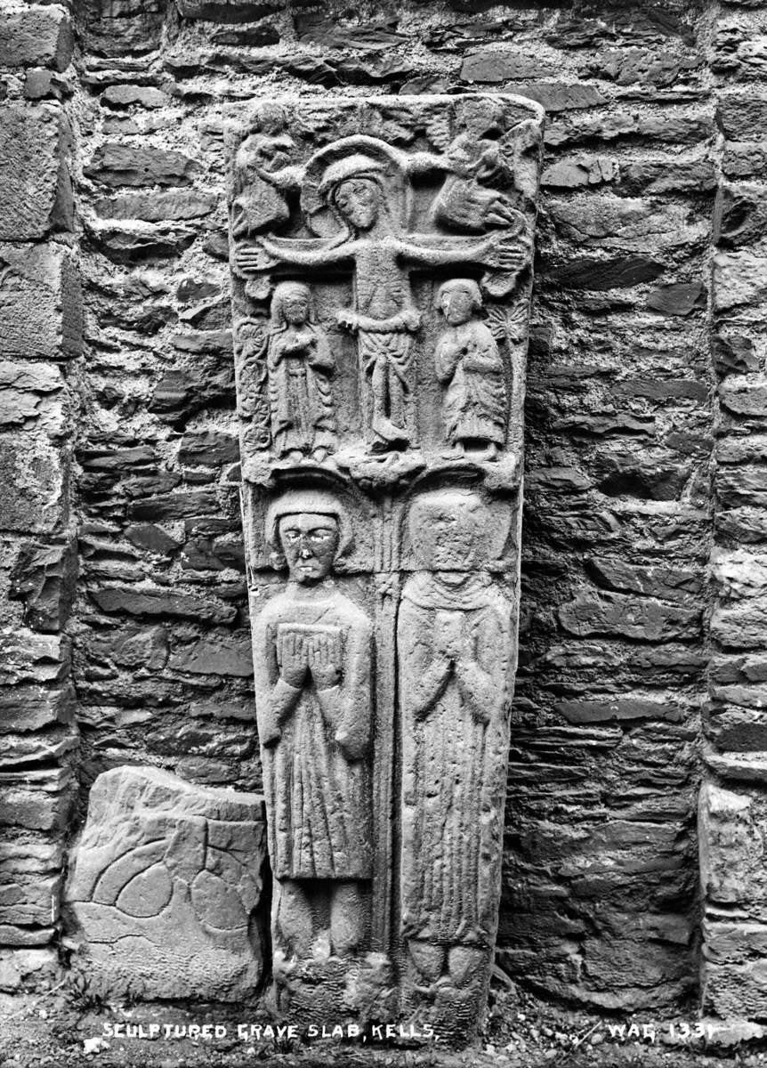 Sculptured Grave Slab, Kells