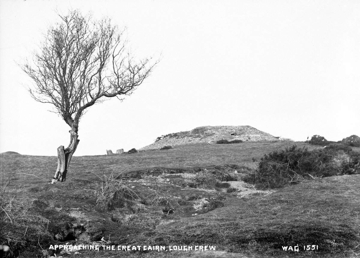 Approaching the Great Cairn, Lough Crew