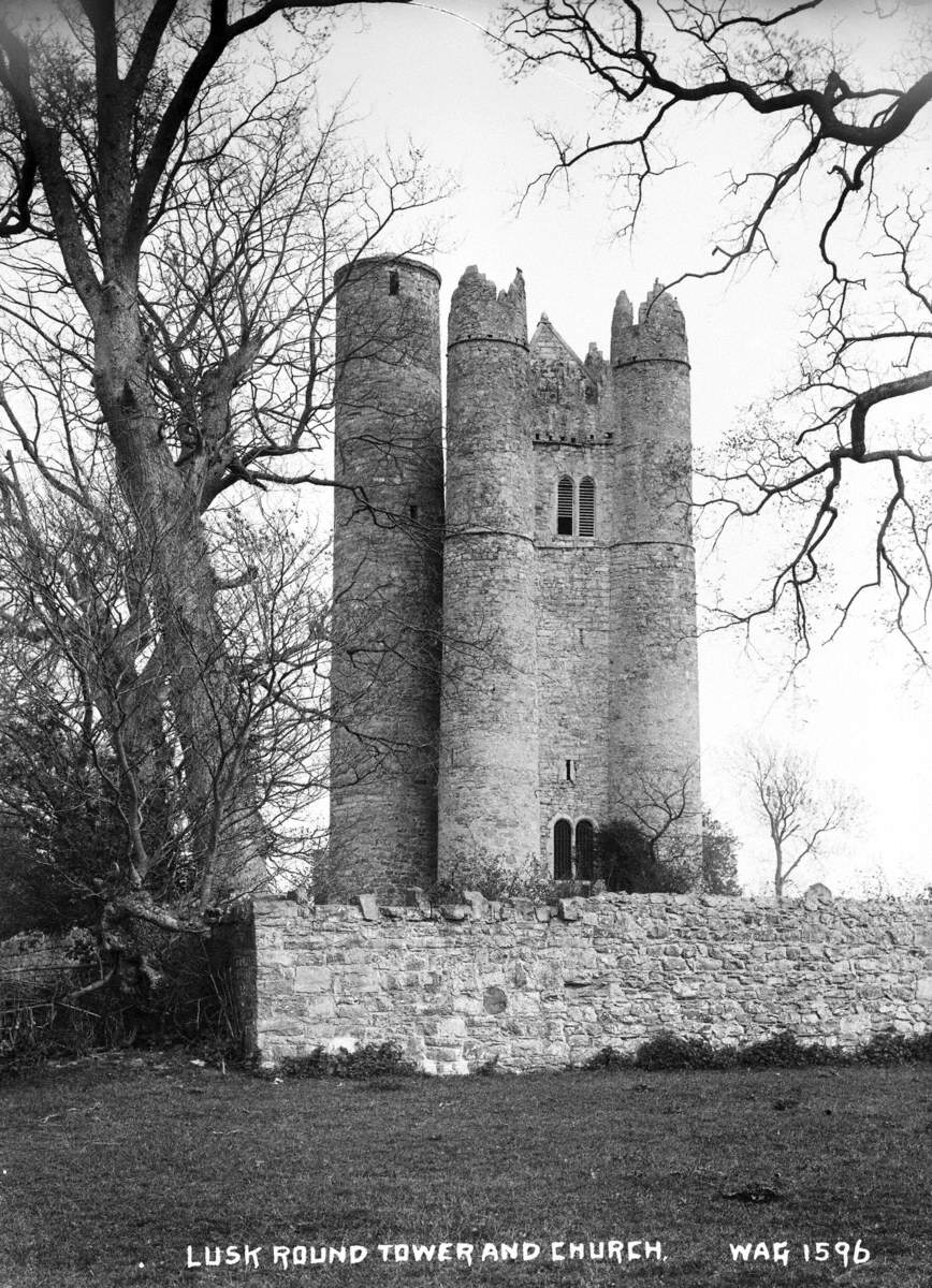 Lusk Round Tower and Church