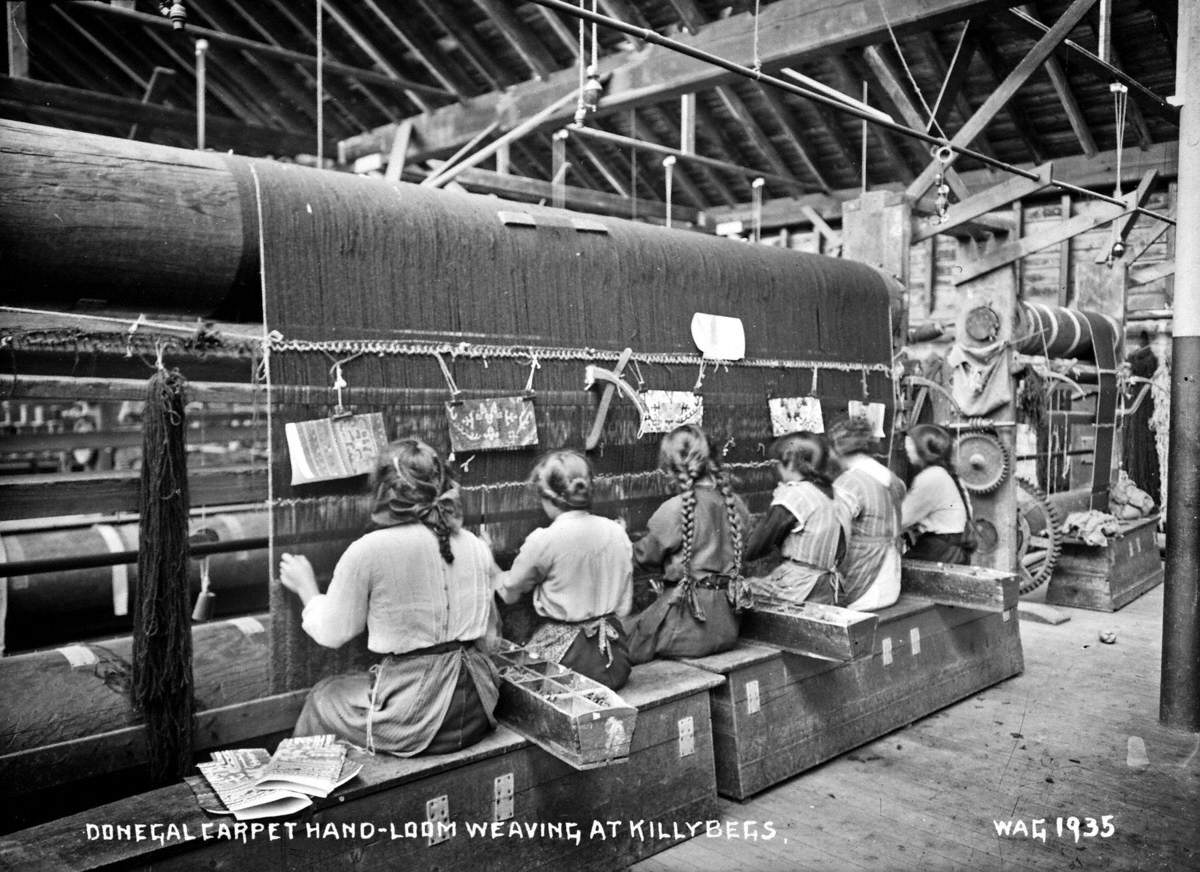 Donegal Carpet Handloom Weaving at Killybegs