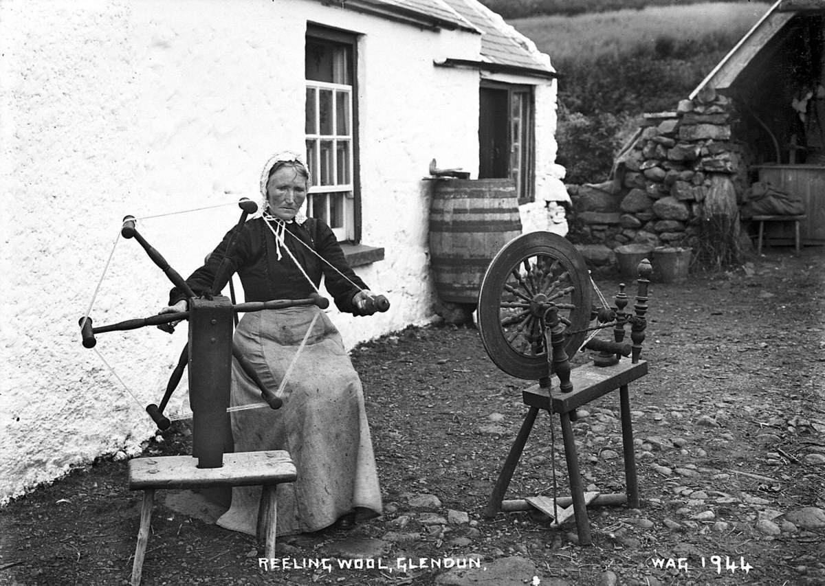 Reeling Wool, Glendun