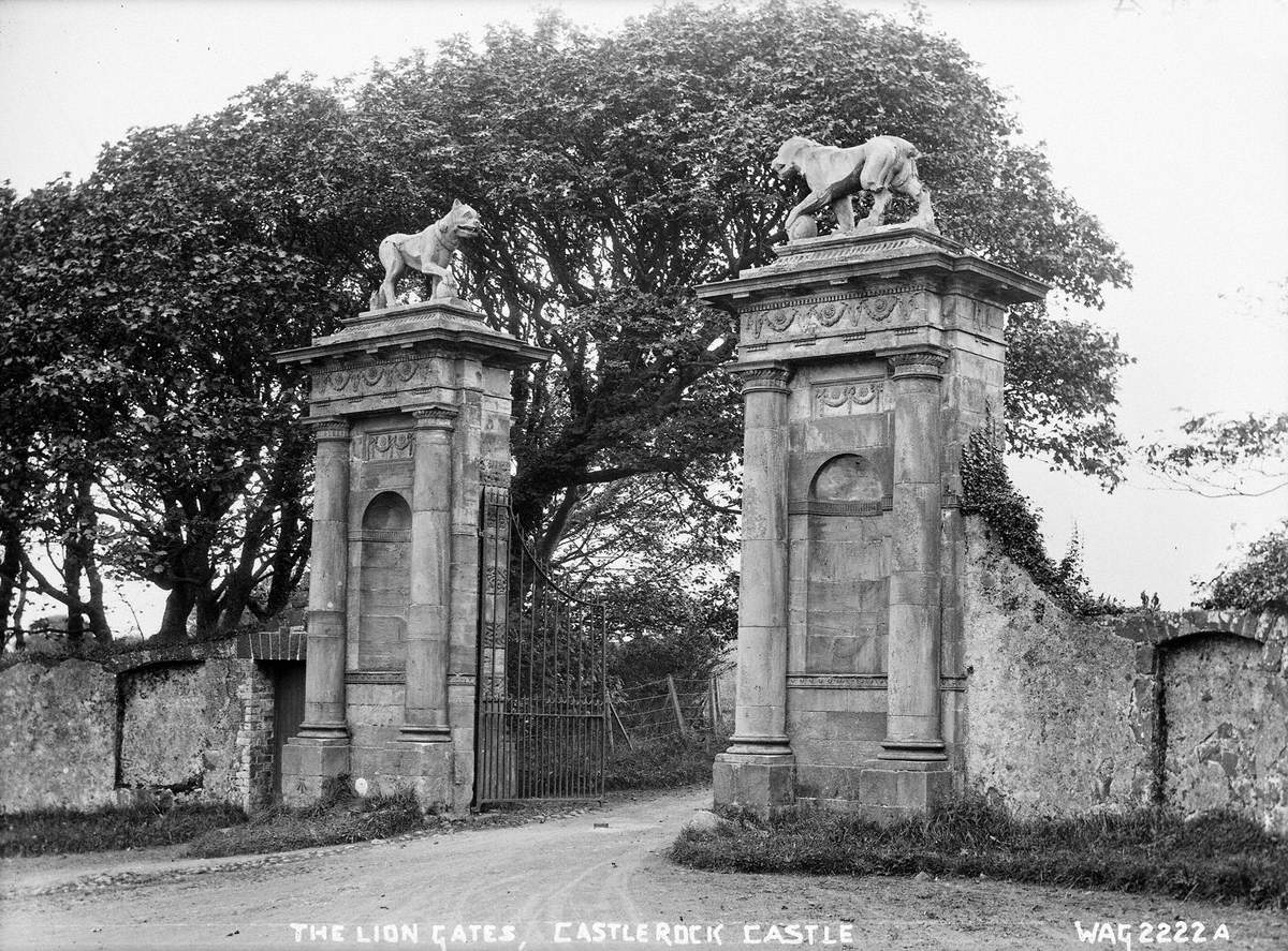 Lion Gates, Castlerock Castle