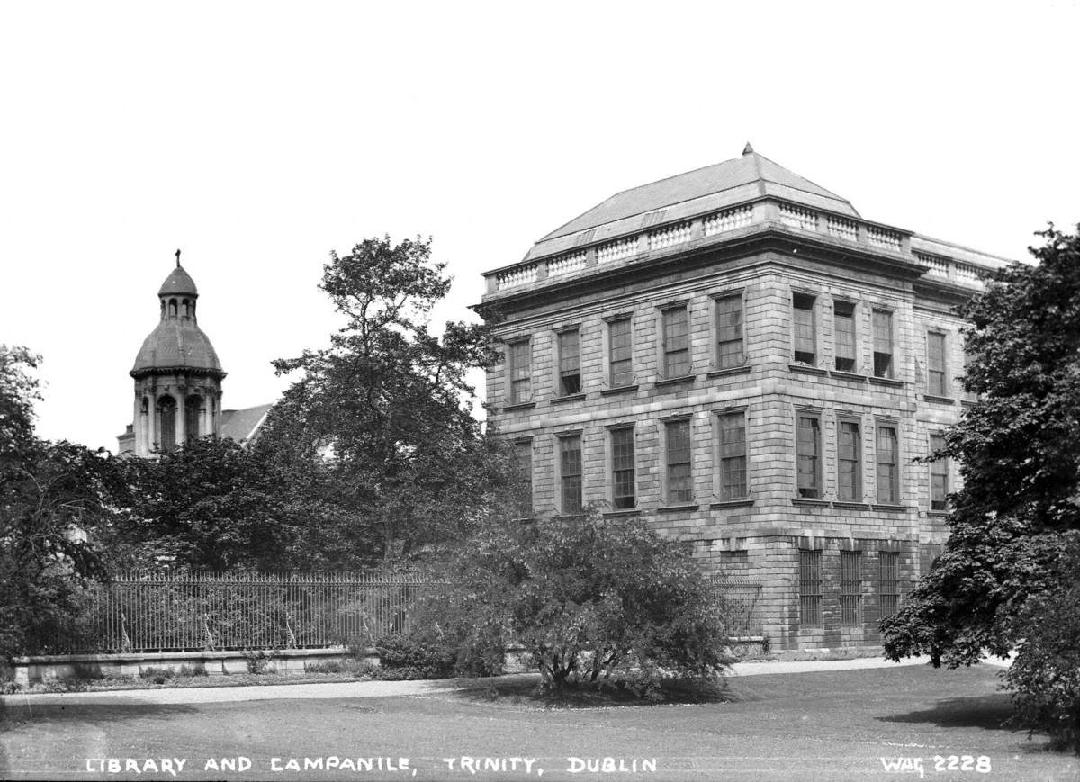 Library and Campanile, Trinity, Dublin