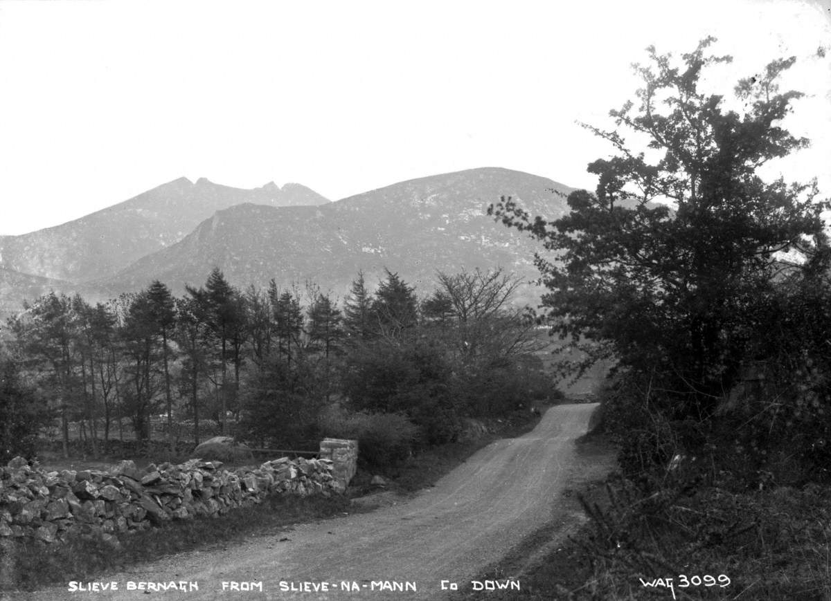 Slieve Bernagh from Slieve-Na-Mann, Co. Down