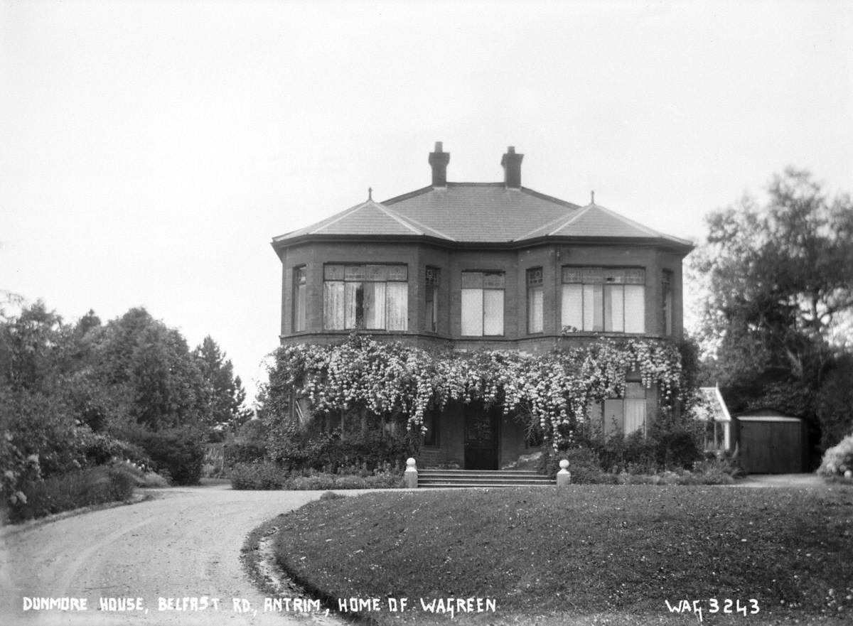 Dunmore House, Belfast Road, Antrim, Home of W. A. Green