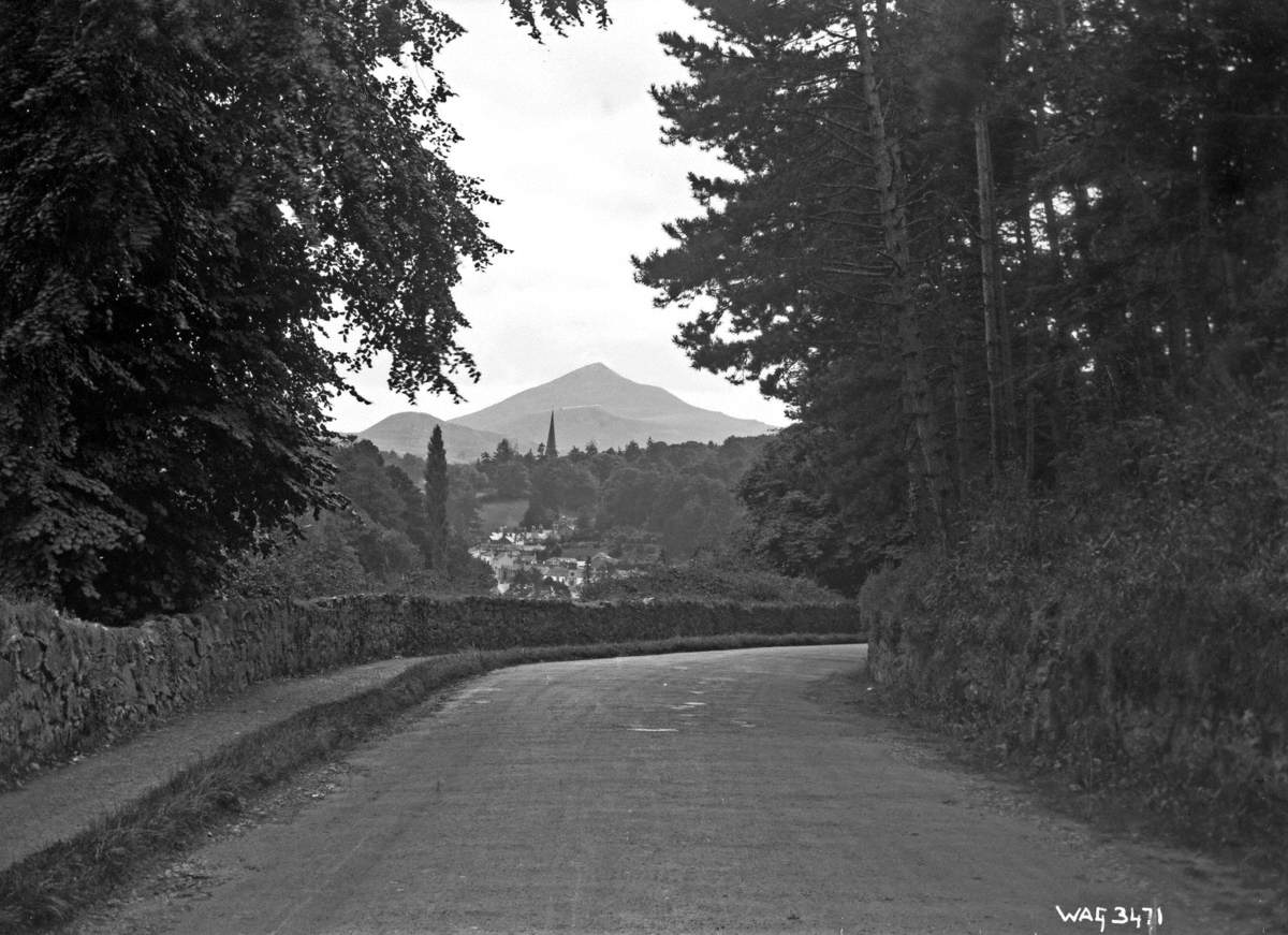 Untitled (a view of Enniskerry and Sugarloaf Mountain in the distance)