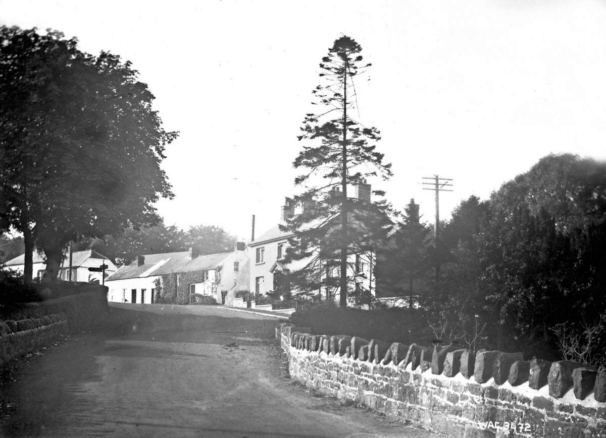 Untitled (a view of a village)