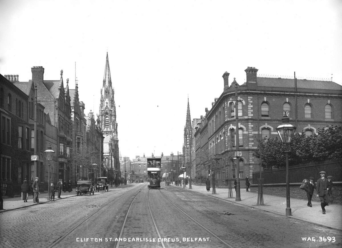 Clifton Street and Carlisle Circus, Belfast