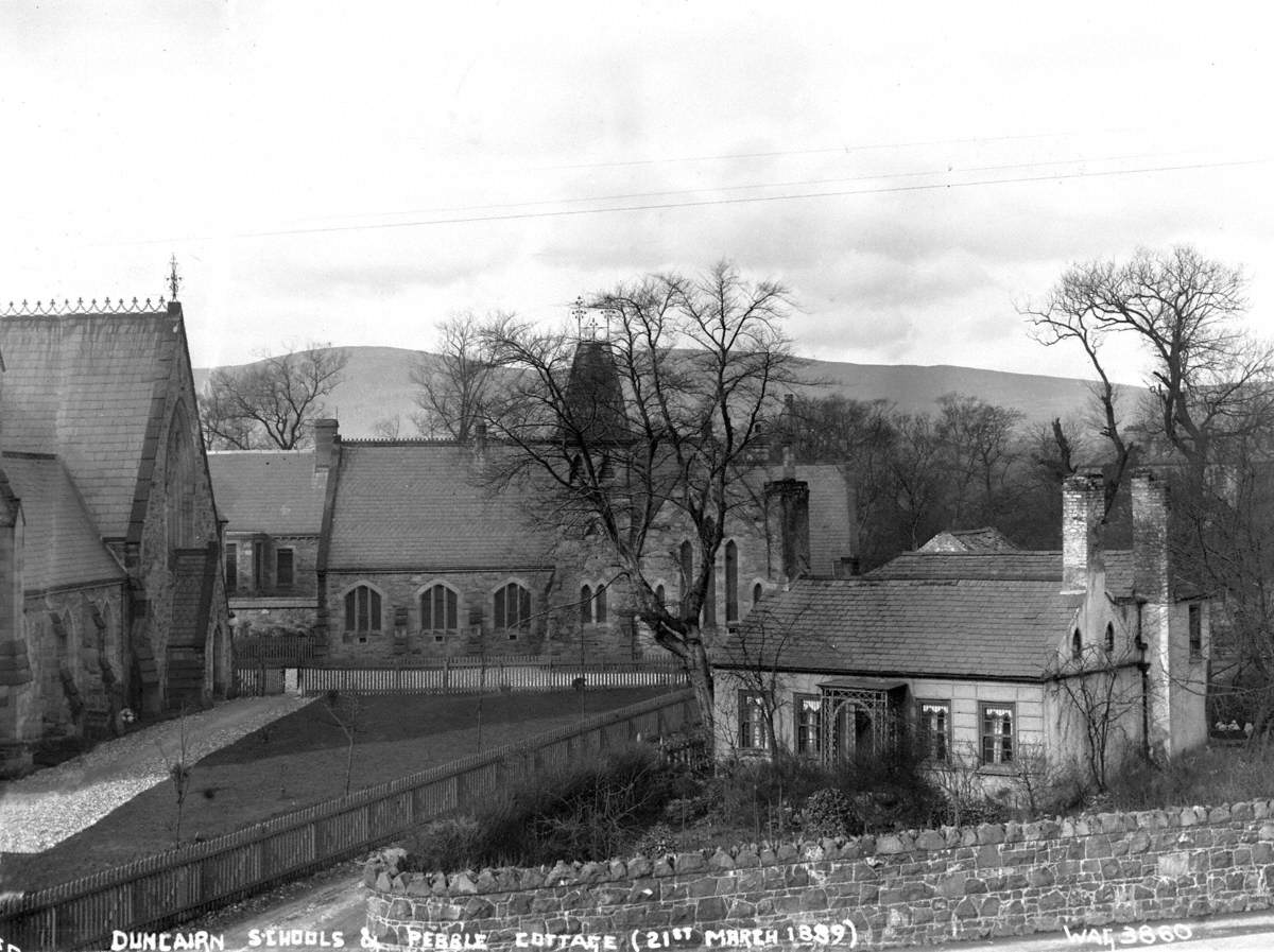 Duncairn Schools and Pebble Cottage (21st March 1889)