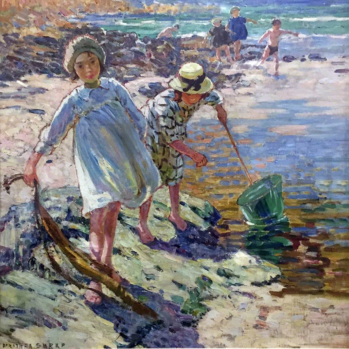 Children on the Seashore