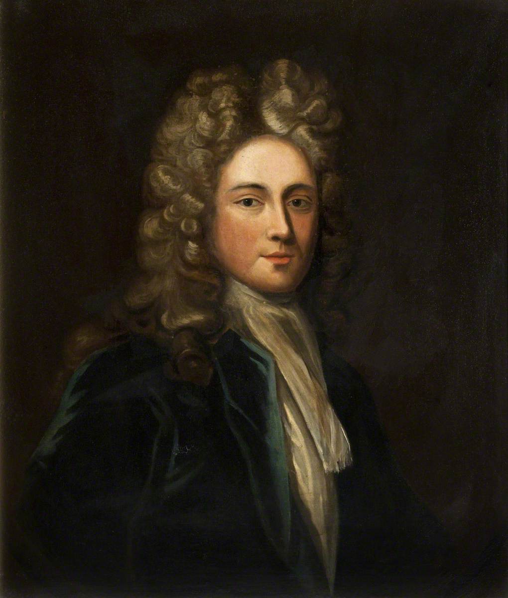 Portrait of a Young Man in a Blue Coat