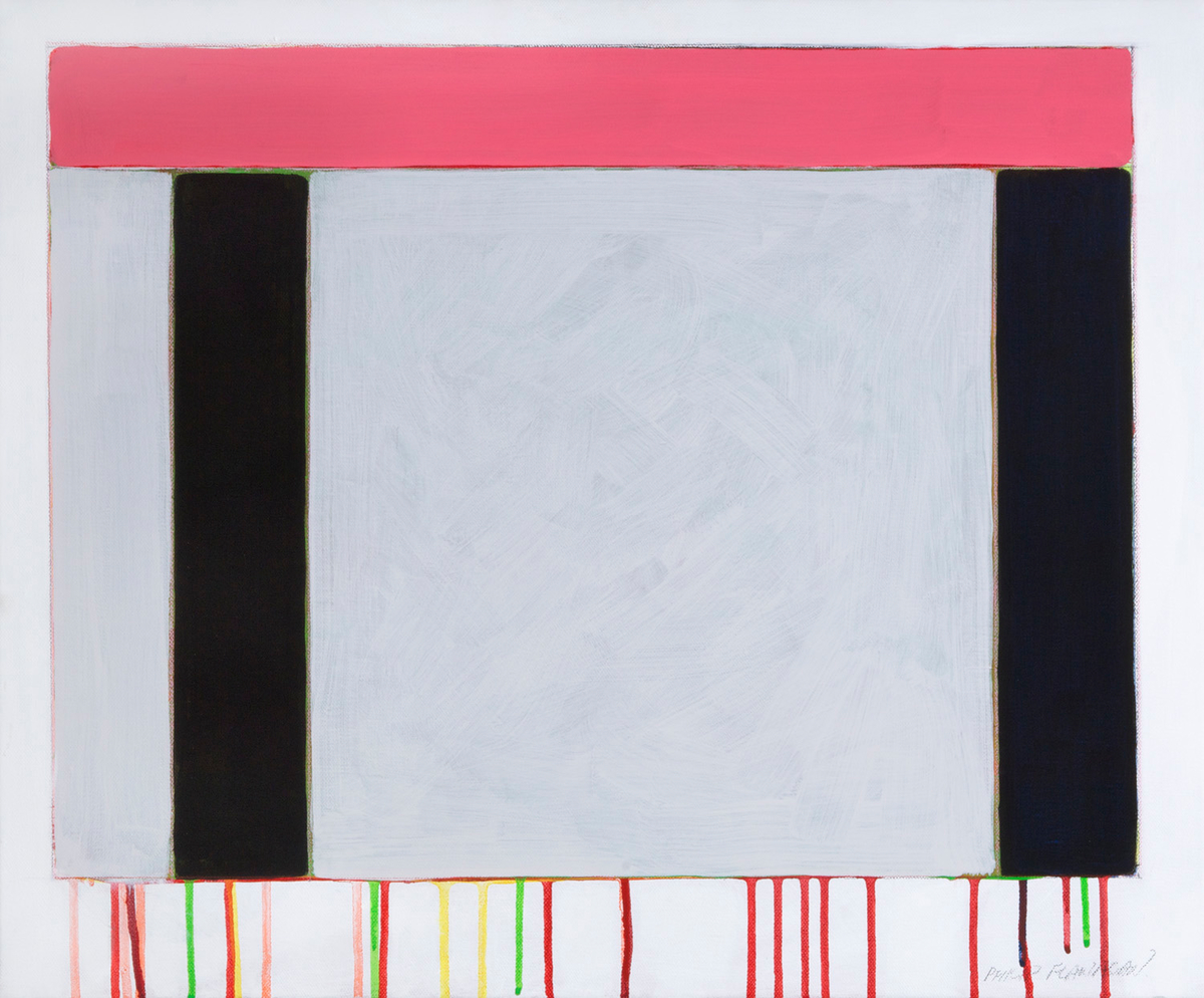 Concrete Form with Pink