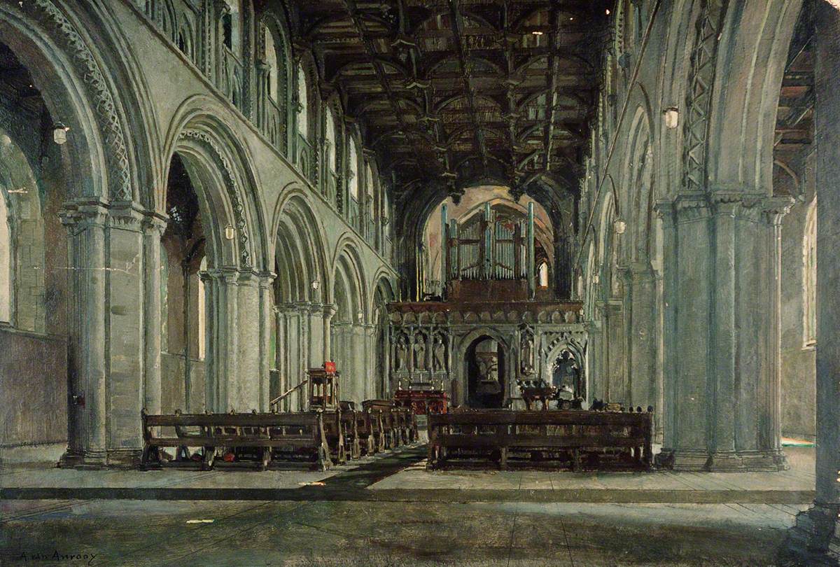 The Interior of St David's Cathedral