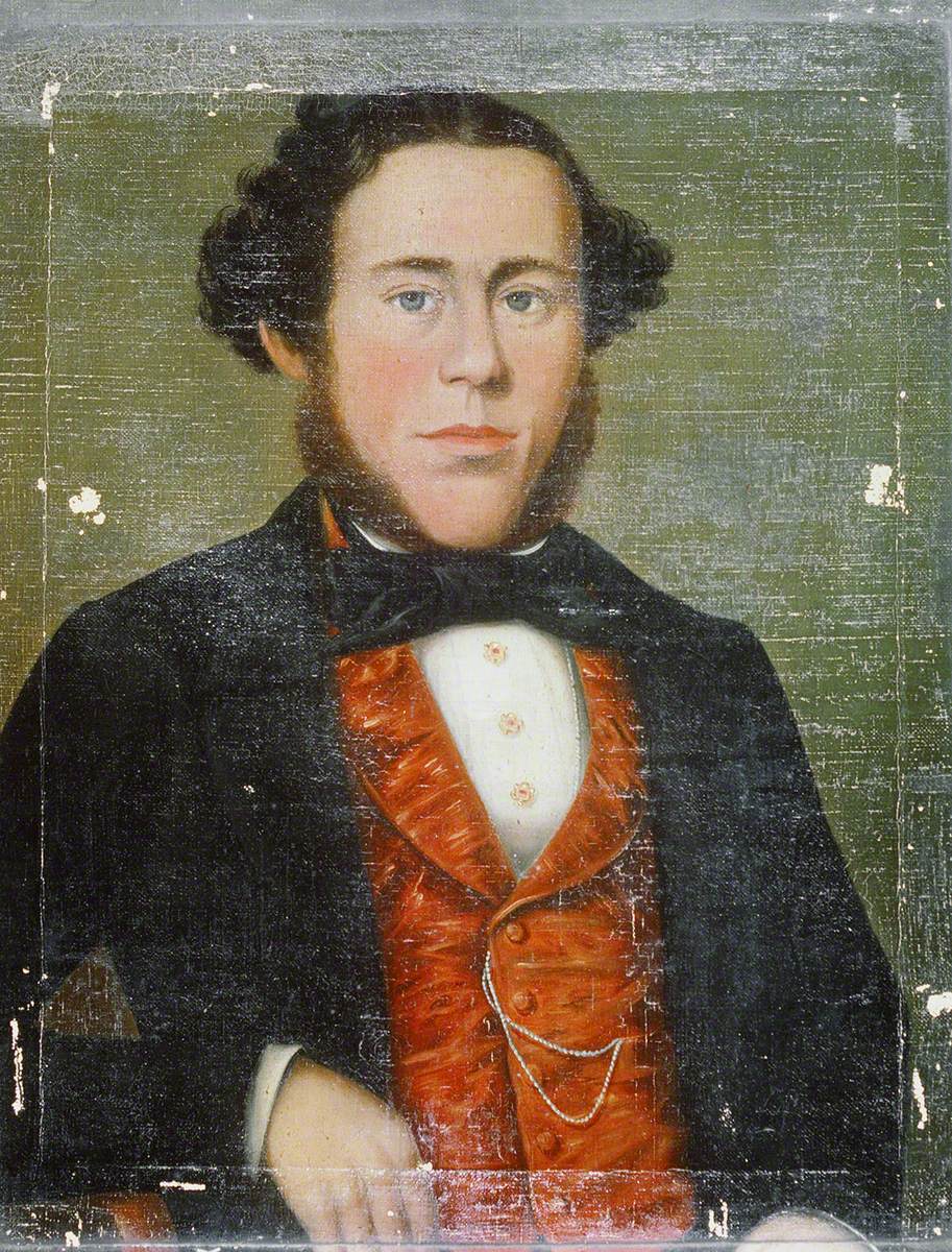Portrait of a Man with a Red Waistcoat