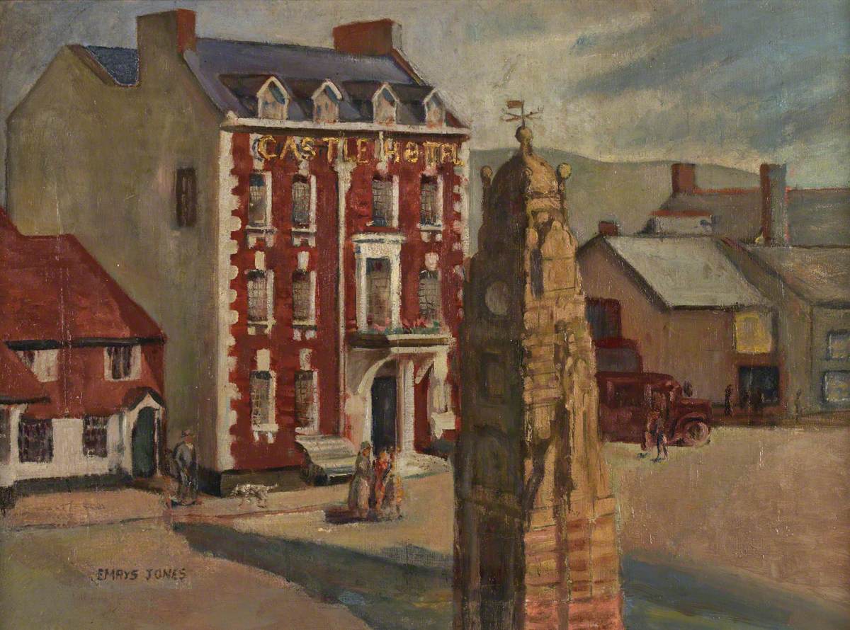 A View in St Peter's Square, Rhuthun