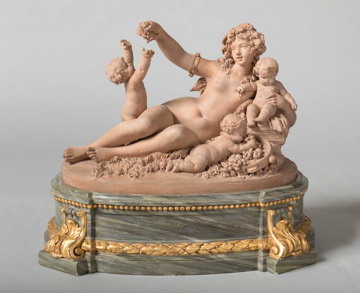 Bacchante and Three Putti