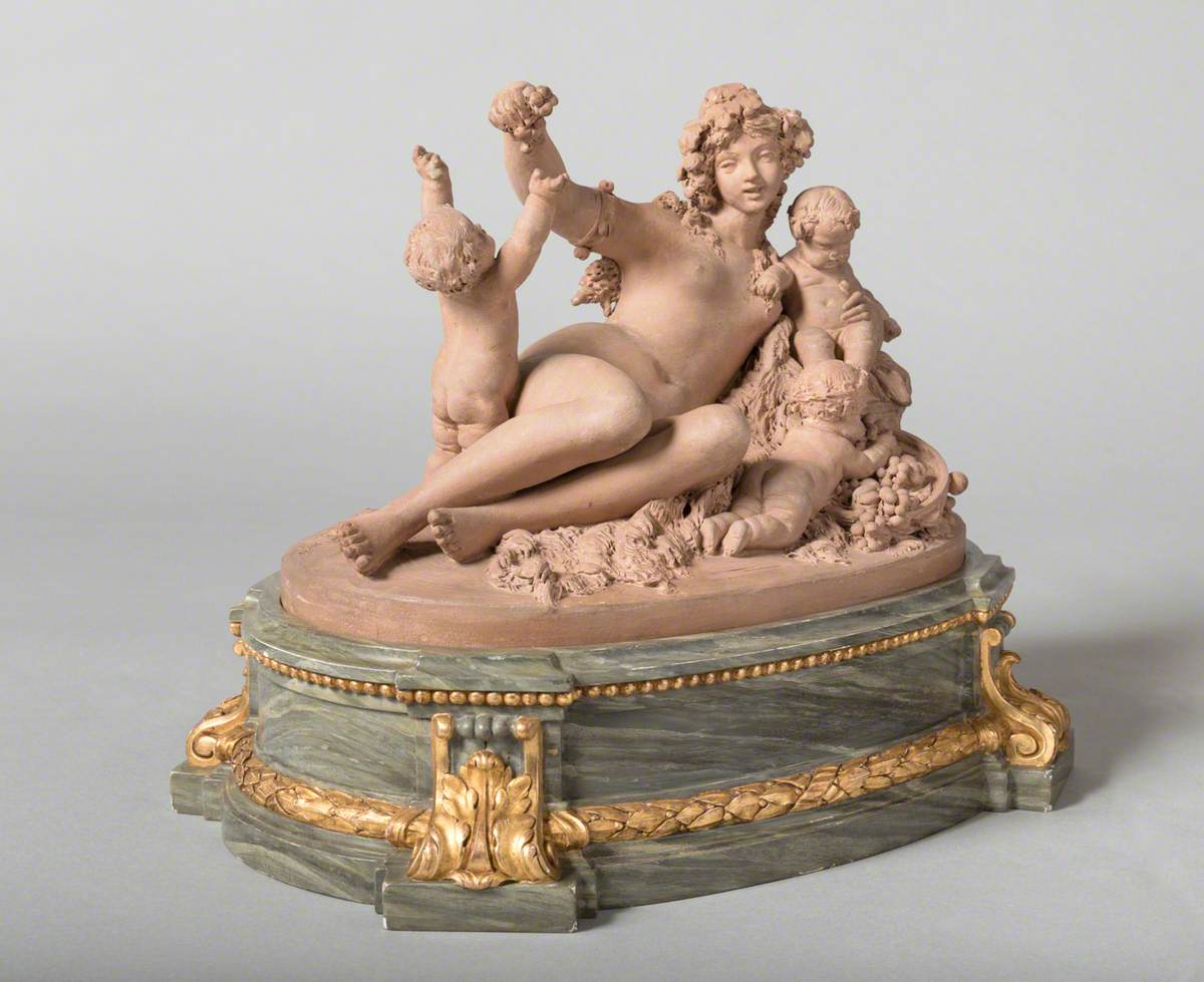 Bacchante and Three Putti