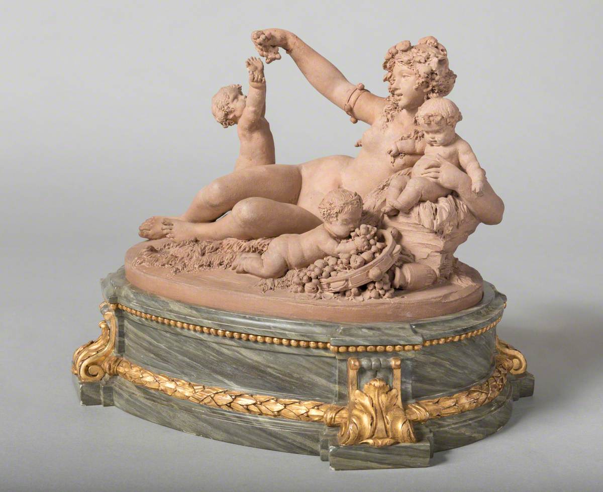 Bacchante and Three Putti