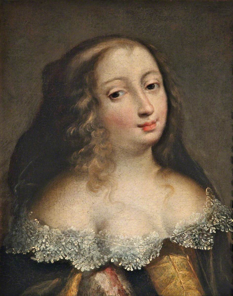 Portrait of a Lady in a Brown Dress