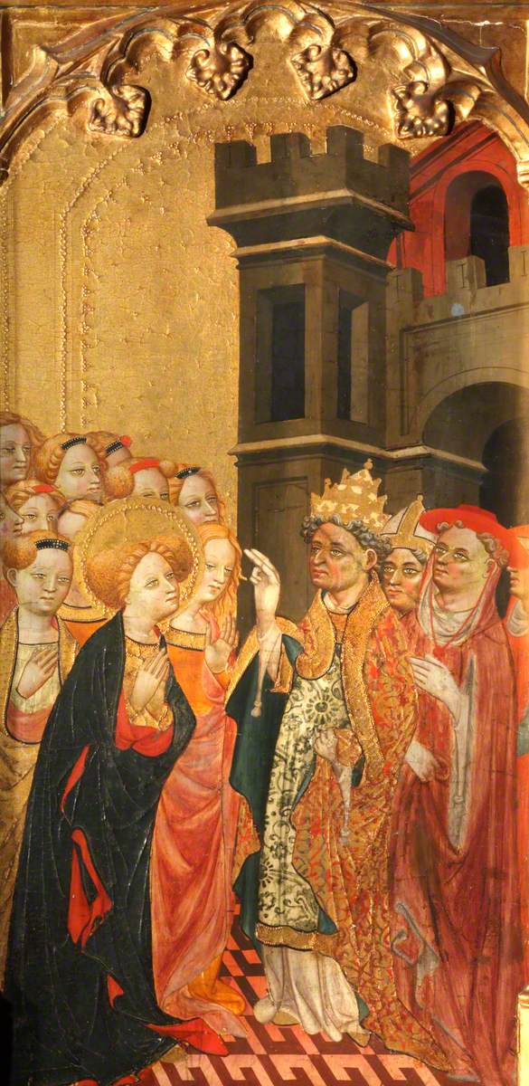 Saint Ursula and the Virgins Arrive in Rome