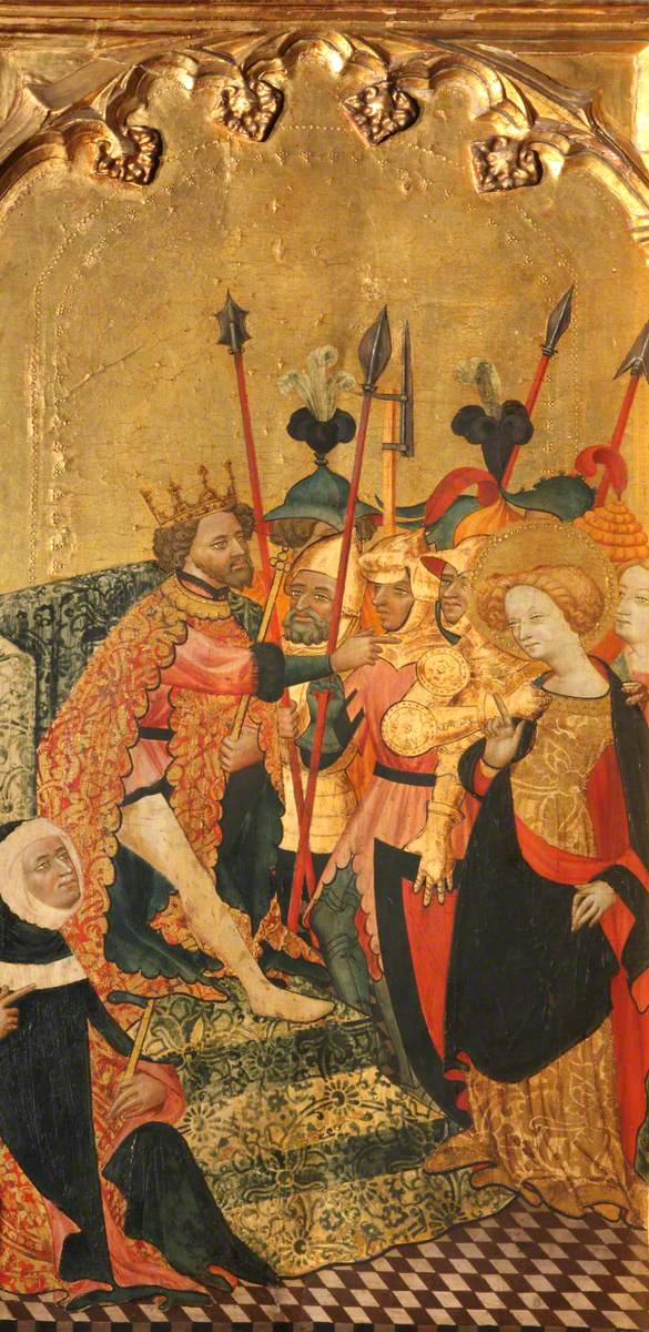Saint Ursula before the King of the Huns