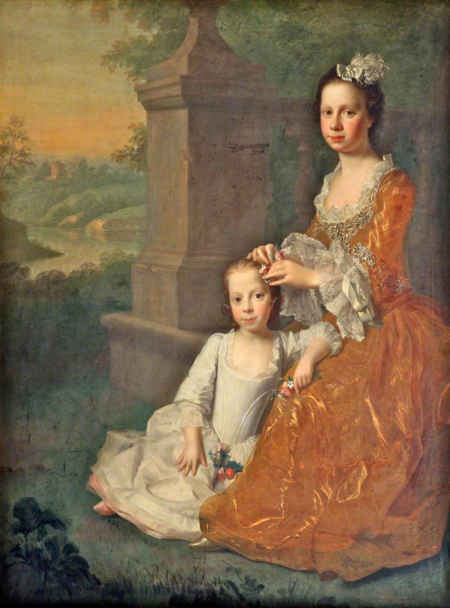 The Dinwiddie Sisters (Elizabeth, 1738–1773 and Rebecca, b.1742)