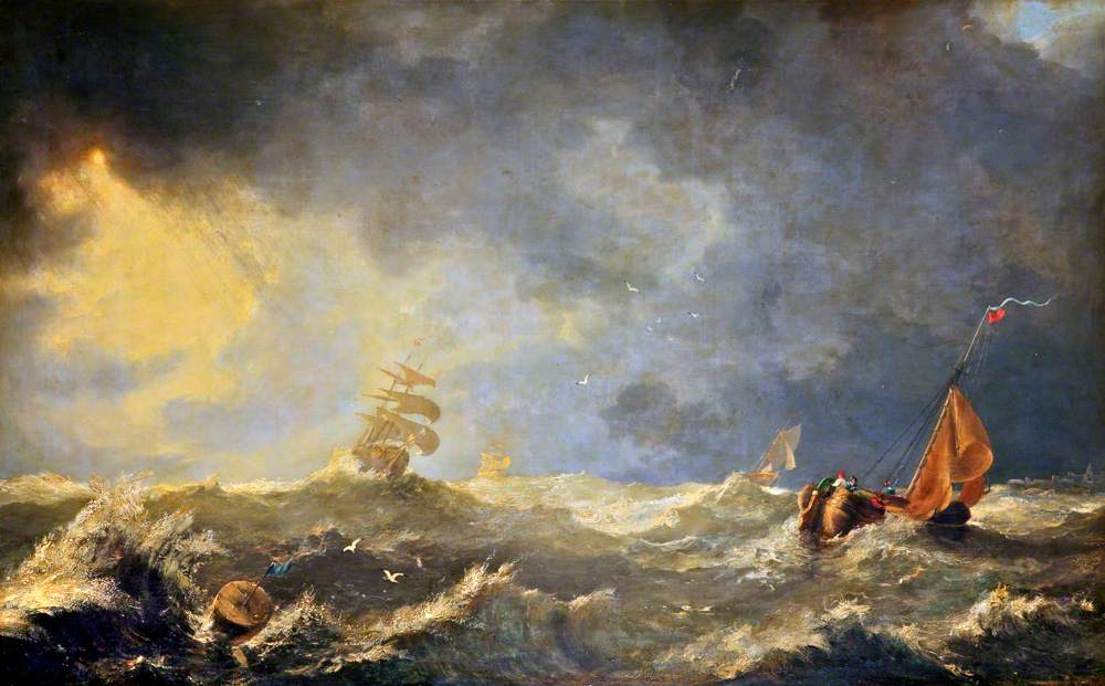 Shipping in a Storm | Art UK