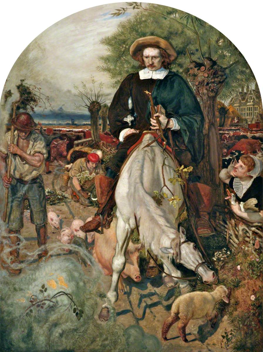 Cromwell on His Farm