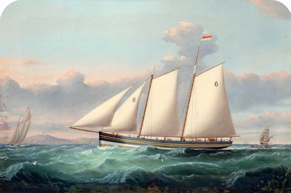 【新品】Schooner スクーナー　5.9 No. 6 Pilot Schooner 'Pioneer' | Art UK