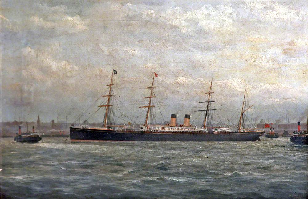 'Germanic' in the Mersey
