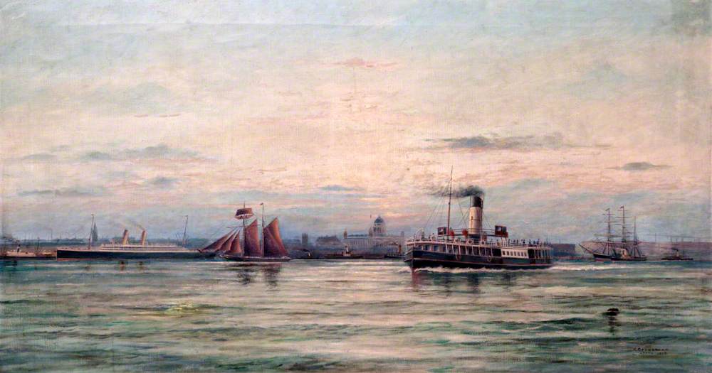 Pier Head, 1908 | Art UK