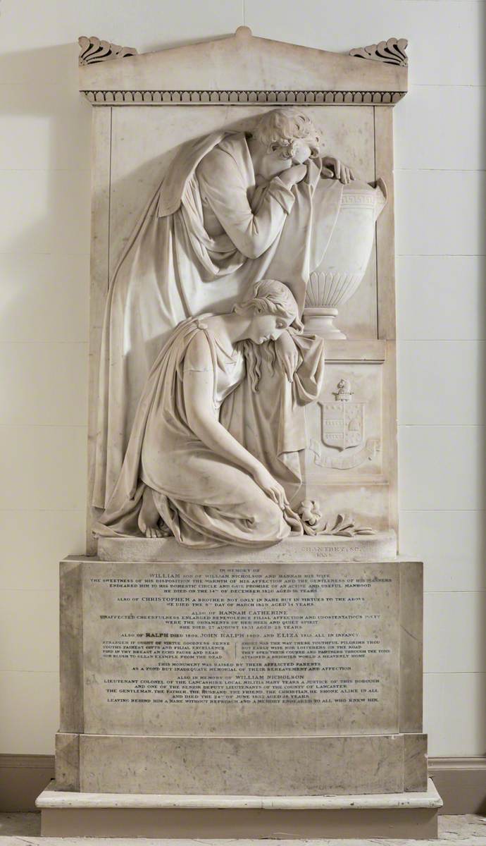 Memorial to William and Hannah Nicholson