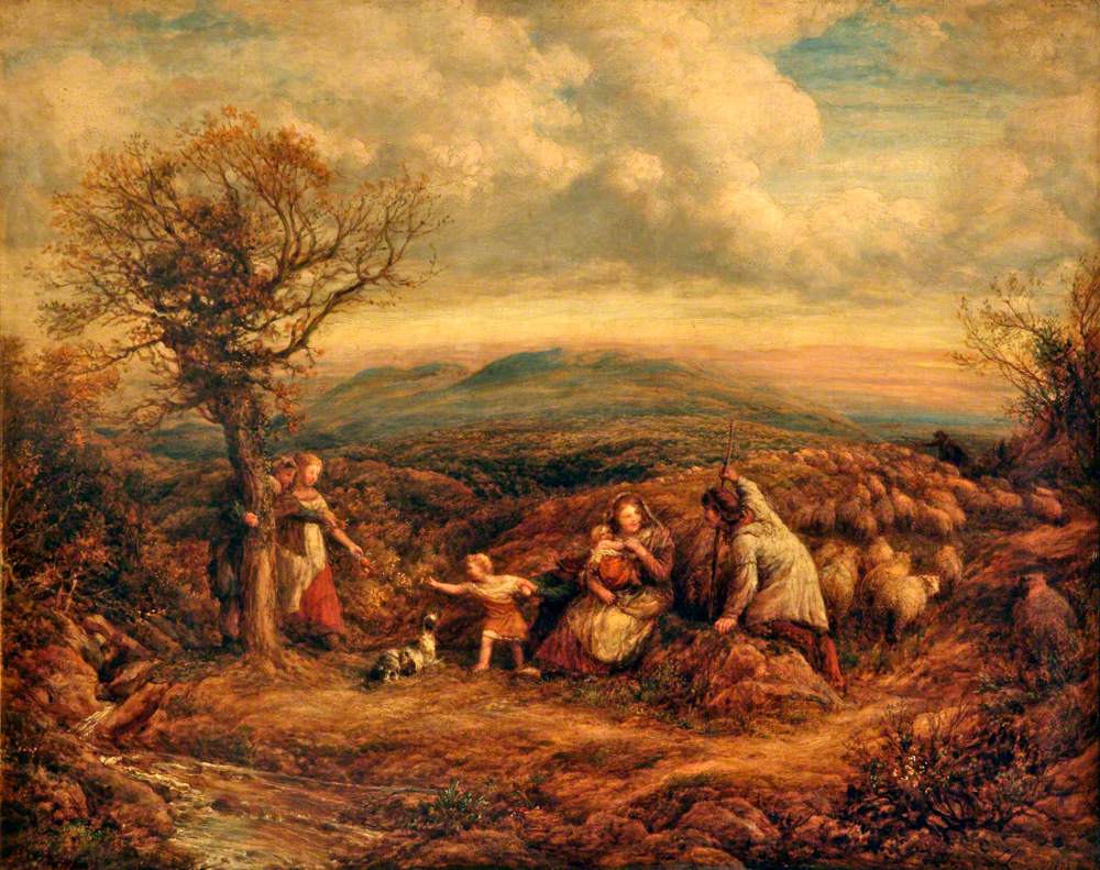 Pastoral (Mountain Shepherds) | Art UK