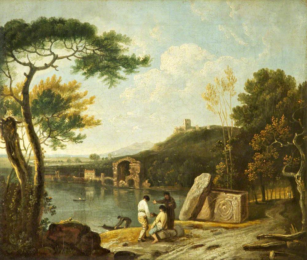 Landscape with Lake Avernus