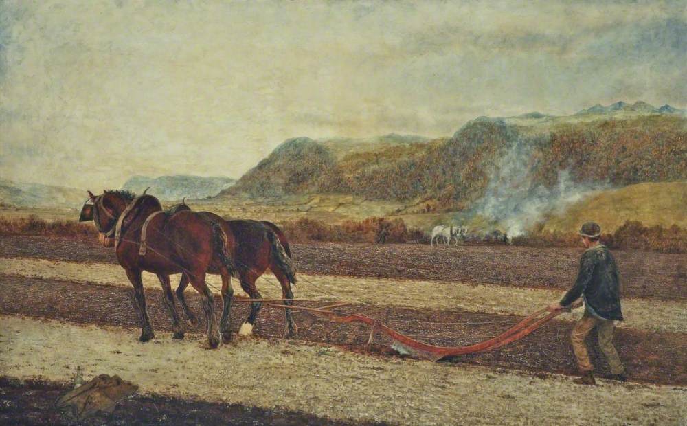 Ploughing, Valley of the Conway