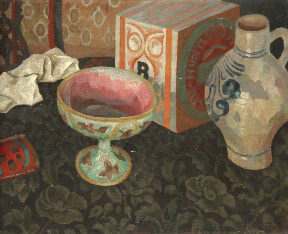 Still Life with a Biscuit Tin and Pots