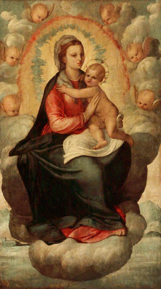 Madonna and Child in Glory