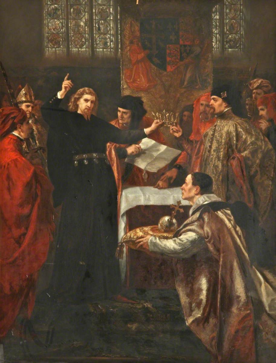 Richard II Resigning the Crown to Bolingbroke