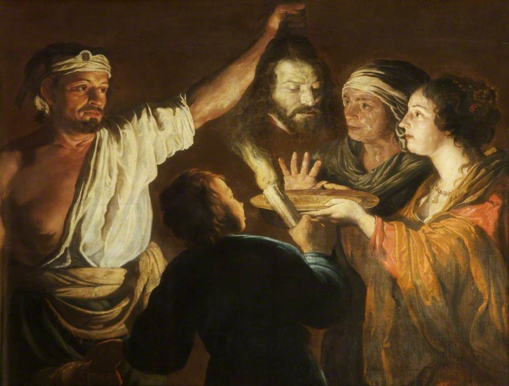 The Executioner with the Head of John the Baptist