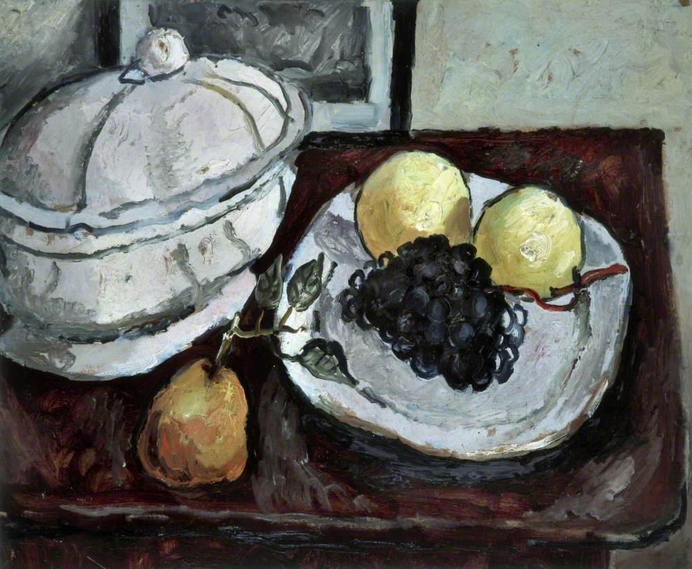 Still Life with a Tureen and Fruit