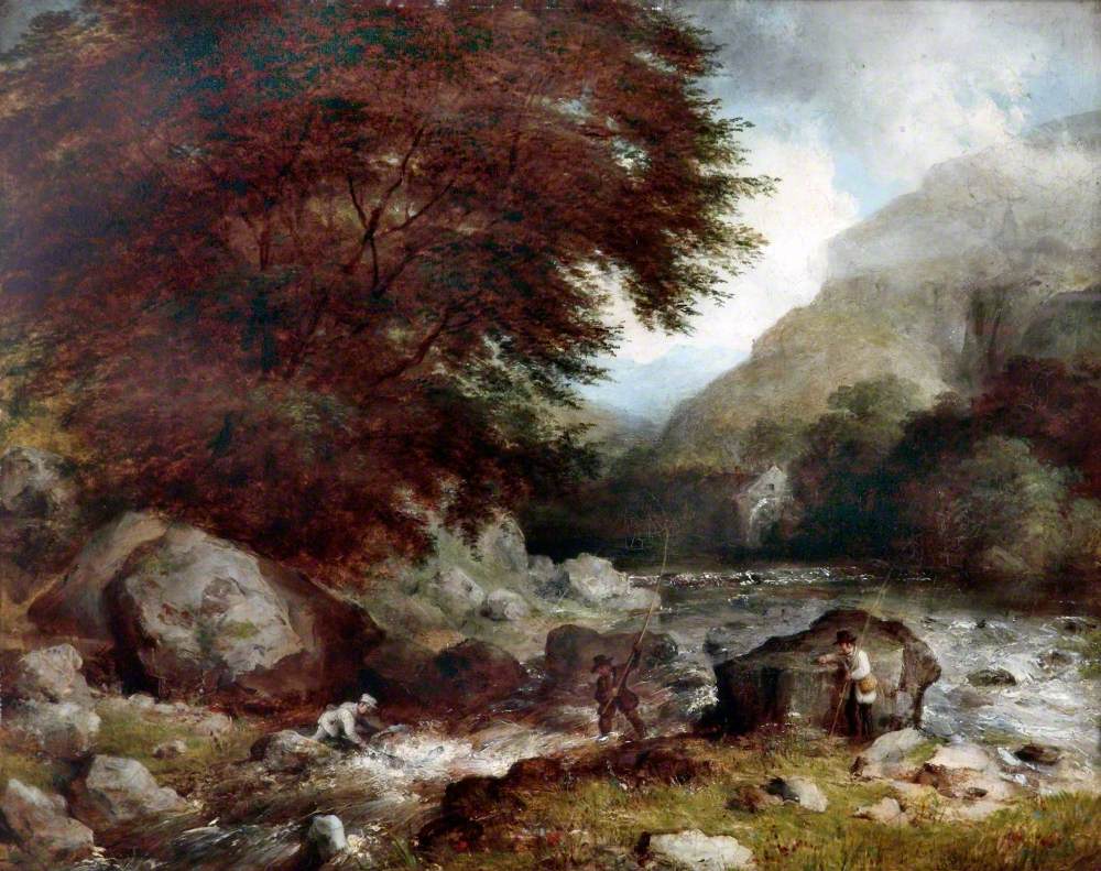 Trout Fishing in North Wales | Art UK