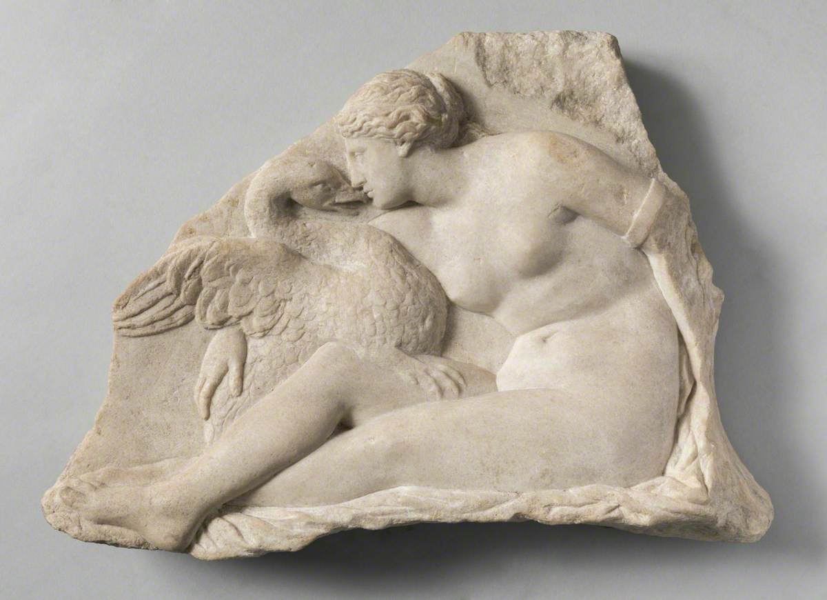 Leda Visited by Jupiter Disguised as a Swan